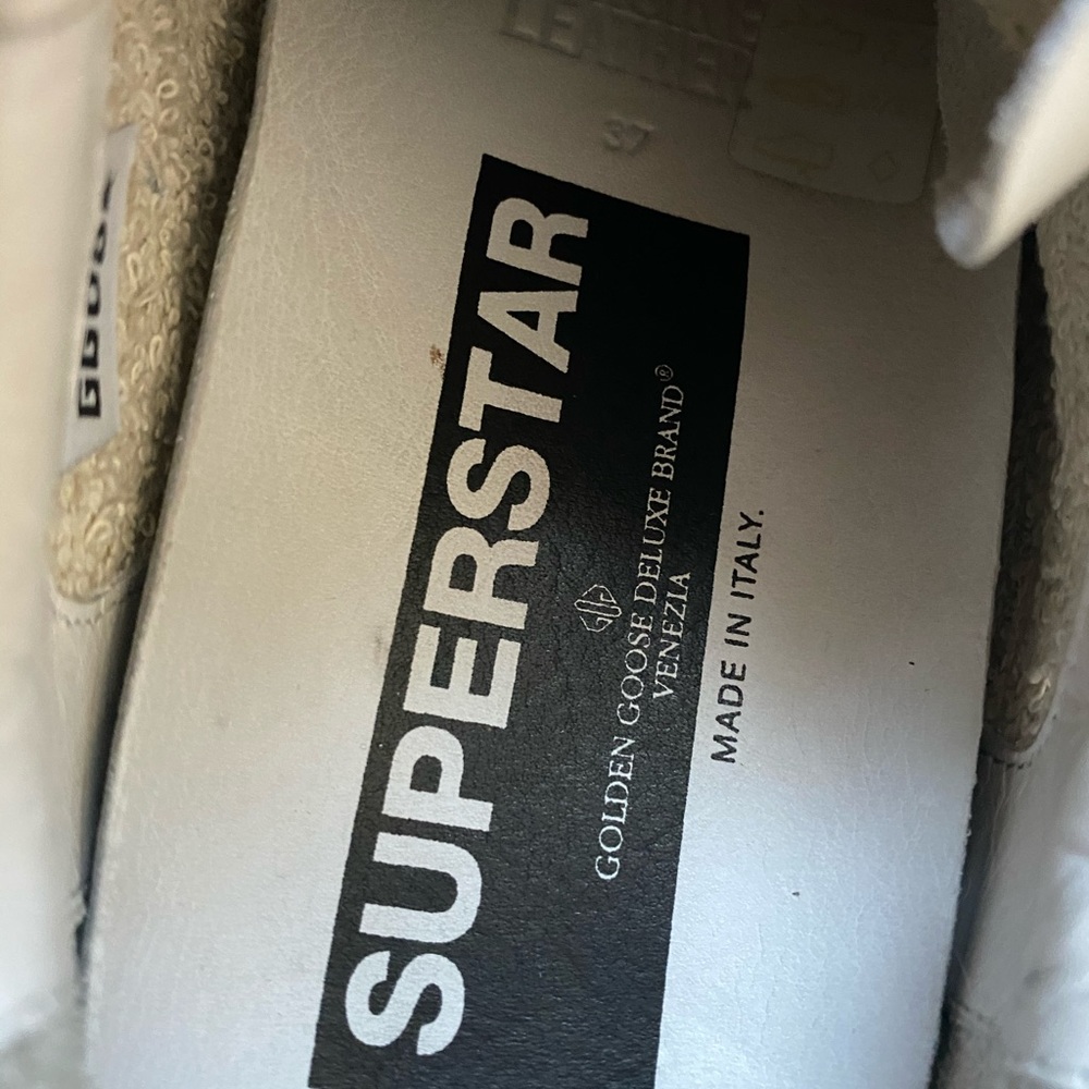Golden Goose Black and White Sneakers - Picture 8 of 8